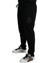 Load image into Gallery viewer, Dolce &amp; Gabbana Black DG Logo Skinny Jogger Sweatpants Pants
