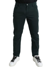 Load image into Gallery viewer, Dolce &amp; Gabbana Green Cotton Stretch Skinny Men Denim Jeans
