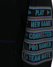 Load image into Gallery viewer, Dolce &amp; Gabbana Black Logo Print Hooded Sweatshirt Sweater
