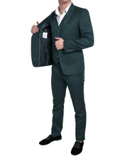 Load image into Gallery viewer, Dolce &amp; Gabbana Emerald Elegance Slim Fit 3-Piece Suit
