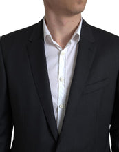 Load image into Gallery viewer, Dolce &amp; Gabbana Elegant Black Two-Piece Slim Fit Suit
