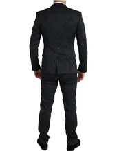 Load image into Gallery viewer, Dolce &amp; Gabbana Elegant Slim Fit Black Martini Suit
