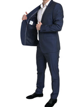 Load image into Gallery viewer, Dolce &amp; Gabbana Elegant Dark Blue Slim Fit Designer Suit
