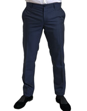 Load image into Gallery viewer, Dolce &amp; Gabbana Elegant Dark Blue Slim Fit Designer Suit
