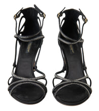 Load image into Gallery viewer, Dolce &amp; Gabbana Elegant Keira Rhinestone Stiletto Sandals
