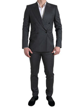 Load image into Gallery viewer, Dolce &amp; Gabbana Sleek Grey Slim Fit Double Breasted Suit
