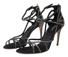 Load image into Gallery viewer, Dolce &amp; Gabbana Elegant Keira Rhinestone Stiletto Sandals
