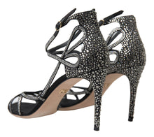 Load image into Gallery viewer, Dolce &amp; Gabbana Elegant Keira Rhinestone Stiletto Sandals
