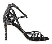 Load image into Gallery viewer, Dolce &amp; Gabbana Elegant Keira Rhinestone Stiletto Sandals
