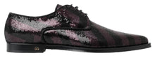 Load image into Gallery viewer, Dolce &amp; Gabbana Elegant Sequin Embellished Derby Shoes
