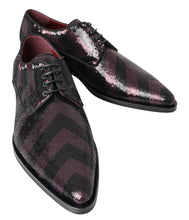 Load image into Gallery viewer, Dolce &amp; Gabbana Elegant Sequin Embellished Derby Shoes
