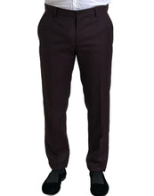 Load image into Gallery viewer, Dolce &amp; Gabbana Maroon Martini Slim Fit 2-Piece Suit
