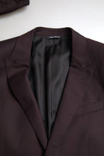 Load image into Gallery viewer, Dolce &amp; Gabbana Maroon Martini Slim Fit 2-Piece Suit
