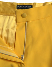 Load image into Gallery viewer, Dolce &amp; Gabbana Yellow High Waist Hot Pants Bermuda Shorts
