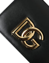 Load image into Gallery viewer, Dolce &amp; Gabbana Black Leather Mini Belt Waist DG Girls Purse Bag
