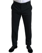 Load image into Gallery viewer, Dolce &amp; Gabbana Elegant Black Slim Fit Two-Piece Suit
