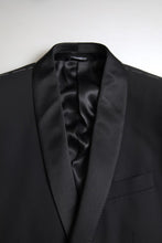 Load image into Gallery viewer, Dolce &amp; Gabbana Elegant Black Slim Fit Two-Piece Suit
