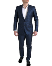 Load image into Gallery viewer, Dolce &amp; Gabbana Blue 2 Piece Single Breasted MARTINI Suit
