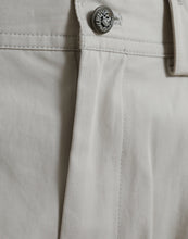 Load image into Gallery viewer, Dolce &amp; Gabbana Beige Cotton High Waist Tapered Pants
