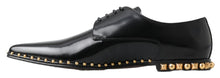 Load image into Gallery viewer, Dolce &amp; Gabbana Elegant Studded Derby Formal Shoes
