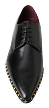 Load image into Gallery viewer, Dolce &amp; Gabbana Elegant Studded Derby Formal Shoes
