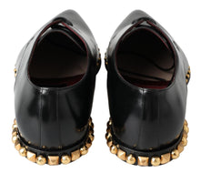 Load image into Gallery viewer, Dolce &amp; Gabbana Elegant Studded Derby Formal Shoes
