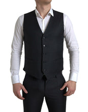 Load image into Gallery viewer, Dolce &amp; Gabbana Elegant Black Martini Slim Fit 3-Piece Suit
