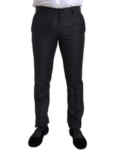 Load image into Gallery viewer, Dolce &amp; Gabbana Elegant Black Martini Slim Fit 3-Piece Suit
