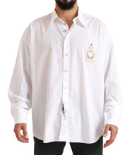 Load image into Gallery viewer, Dolce &amp; Gabbana Elegant White Cotton Formal Shirt
