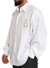 Load image into Gallery viewer, Dolce &amp; Gabbana Elegant White Cotton Formal Shirt
