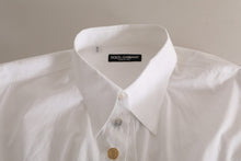 Load image into Gallery viewer, Dolce &amp; Gabbana Elegant White Cotton Formal Shirt
