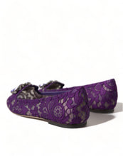 Load image into Gallery viewer, Dolce &amp; Gabbana Elegant Floral Lace Vally Flat Shoes
