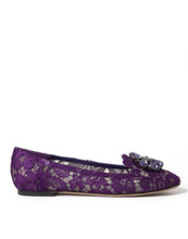 Load image into Gallery viewer, Dolce &amp; Gabbana Elegant Floral Lace Vally Flat Shoes
