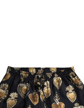 Load image into Gallery viewer, Dolce &amp; Gabbana Elegant Silk Joggers with Heart Print
