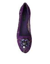 Load image into Gallery viewer, Dolce &amp; Gabbana Elegant Floral Lace Vally Flat Shoes
