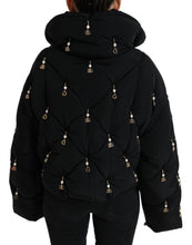 Load image into Gallery viewer, Dolce &amp; Gabbana Elegant Quilted Jacket with Pearl Embellishment
