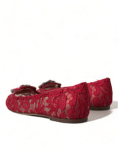 Load image into Gallery viewer, Dolce &amp; Gabbana Elegant Floral Lace Vally Flats
