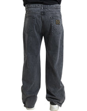 Load image into Gallery viewer, Dolce &amp; Gabbana Elegant Dark Grey Straight Denim Jeans
