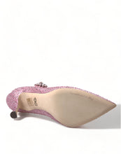 Load image into Gallery viewer, Dolce &amp; Gabbana Enchanting Pink Crystal Pumps
