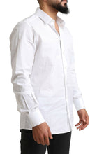 Load image into Gallery viewer, Dolce &amp; Gabbana Elegant White Cotton Dress Shirt
