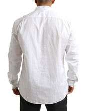 Load image into Gallery viewer, Dolce &amp; Gabbana White Formal Cotton Tuxedo Men Dress Shirt
