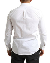 Load image into Gallery viewer, Dolce &amp; Gabbana Elegant White Cotton Martini Dress Shirt
