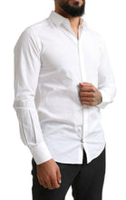 Load image into Gallery viewer, Dolce &amp; Gabbana Elegant White Cotton Martini Dress Shirt
