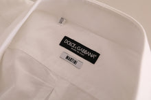 Load image into Gallery viewer, Dolce &amp; Gabbana Elegant White Cotton Martini Dress Shirt
