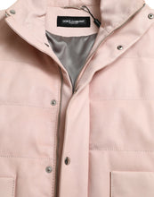 Load image into Gallery viewer, Dolce &amp; Gabbana Pink Nylon Men Turtle Neck Puffer Jacket
