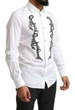 Load image into Gallery viewer, Dolce &amp; Gabbana Italian Designer Slim Fit Tuxedo Shirt
