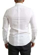 Load image into Gallery viewer, Dolce &amp; Gabbana Italian Designer Slim Fit Tuxedo Shirt
