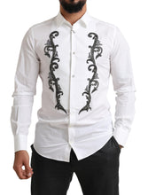 Load image into Gallery viewer, Dolce &amp; Gabbana Italian Designer Slim Fit Tuxedo Shirt
