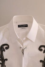 Load image into Gallery viewer, Dolce &amp; Gabbana Italian Designer Slim Fit Tuxedo Shirt
