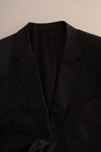 Load image into Gallery viewer, Dolce &amp; Gabbana Elegant Black Virgin Wool Martini Suit
